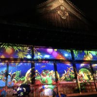 京都的夏天祭典「京都的七夕」①魄力十足！妖怪現身世界遺產・二条城的御殿，立體光雕投影秀