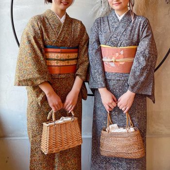 【京都着物レンタル】卒業旅行は着物でお揃い！おしゃれな双子コーデの作り方
