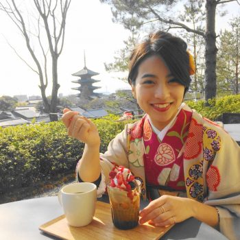 穿上复古和服拍照超上镜☆清水寺周边有超多拍照景点哦♪