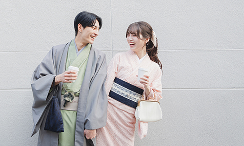 旅の時間をより長く。夜まで続く「着物じかん」